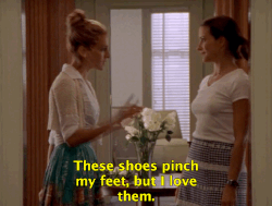 Carrie Bradshaw liebt Schuhe